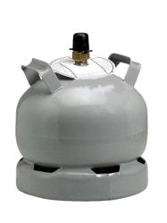 Flaske  stål 5kg  Jumbo